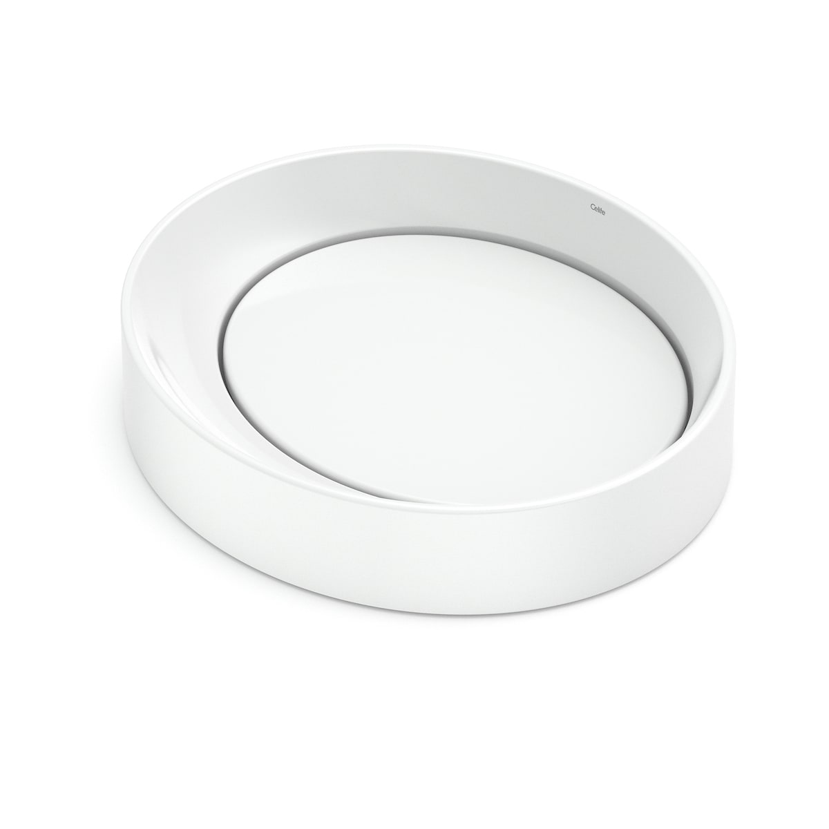 LAVATORIO APOYO DESIGN D5 OVAL 450X400 BLANCO