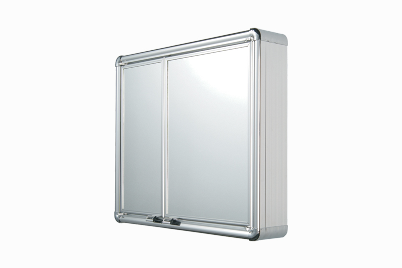 BOTIQUIN C/PERFIL DE ALUMINIO BRASILIA 54X45X11.3 ASTRA