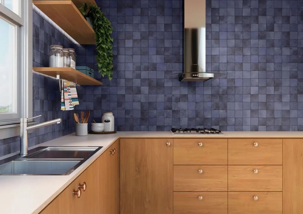 CERAMICA 10X10 MARINA AZUL BRILLO (1.80M2 X CAJA)