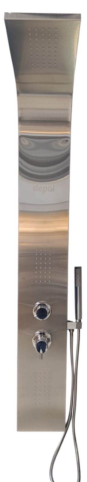 PANEL DUCHA ACERO INOX 3 FUNCIONES