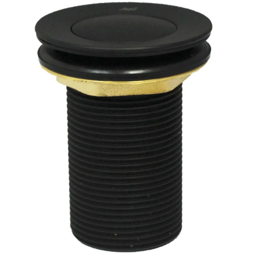 VALVULA LAVATORIO POP UP BRONCE NEGRO MATE JAPI