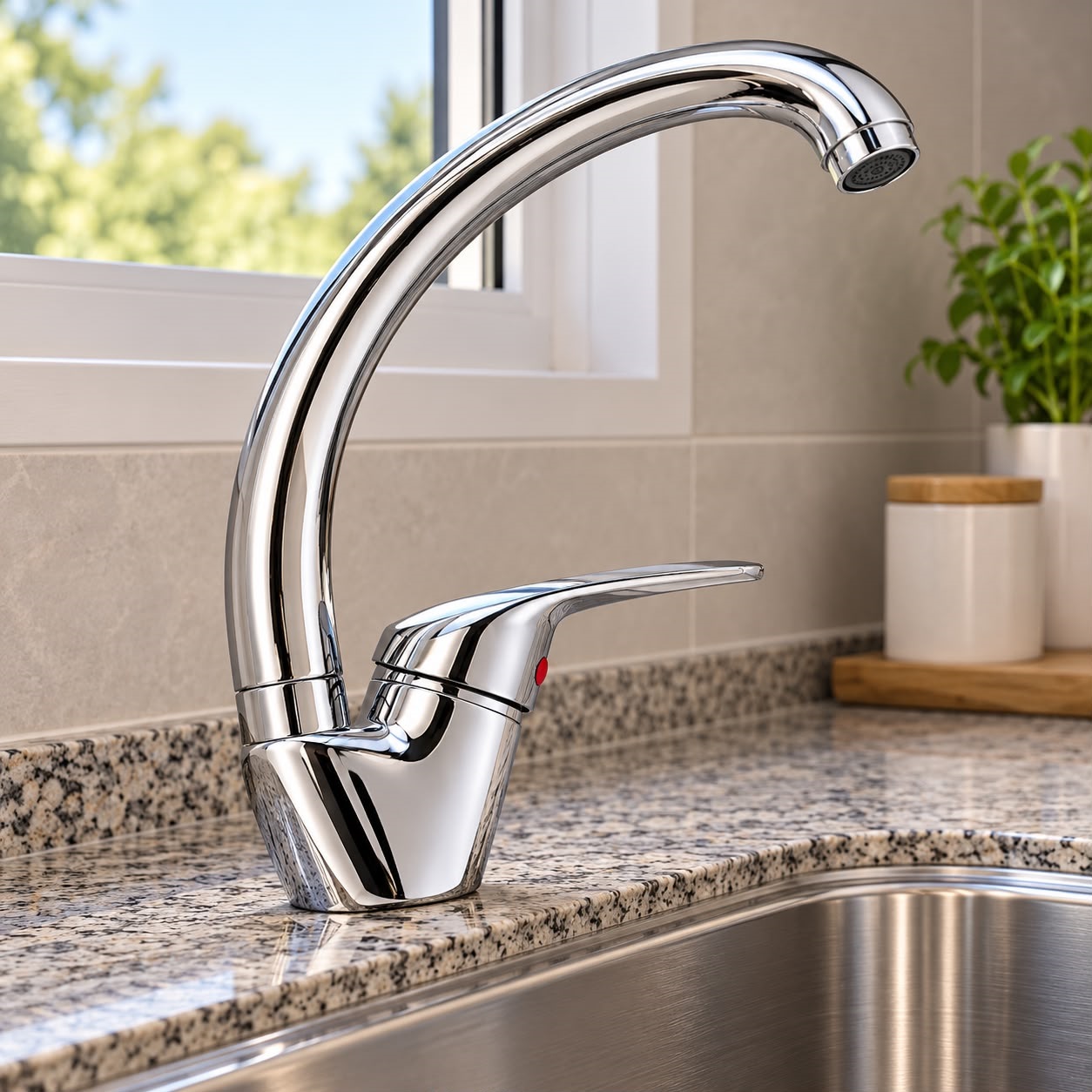 WICO GRIFO COCINA MESA PICO ALTO 40mm