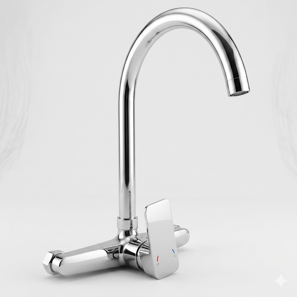 RIMONTTI GRIFO COCINA PARED PICO CISNE
