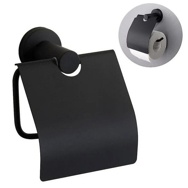 PORTA RROLLO COLOR NEGRO