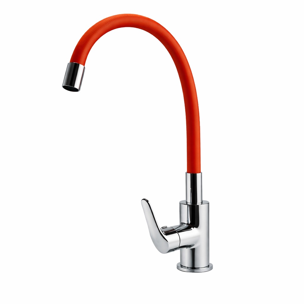 RIMONTTI GRIFO COCINA PICO ALTO NARANJA