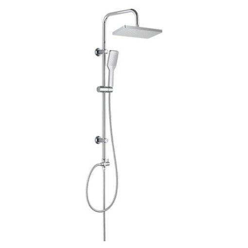 BARRAL EXTERIOR CROMO C/ROSETA/TEL S/GRI
