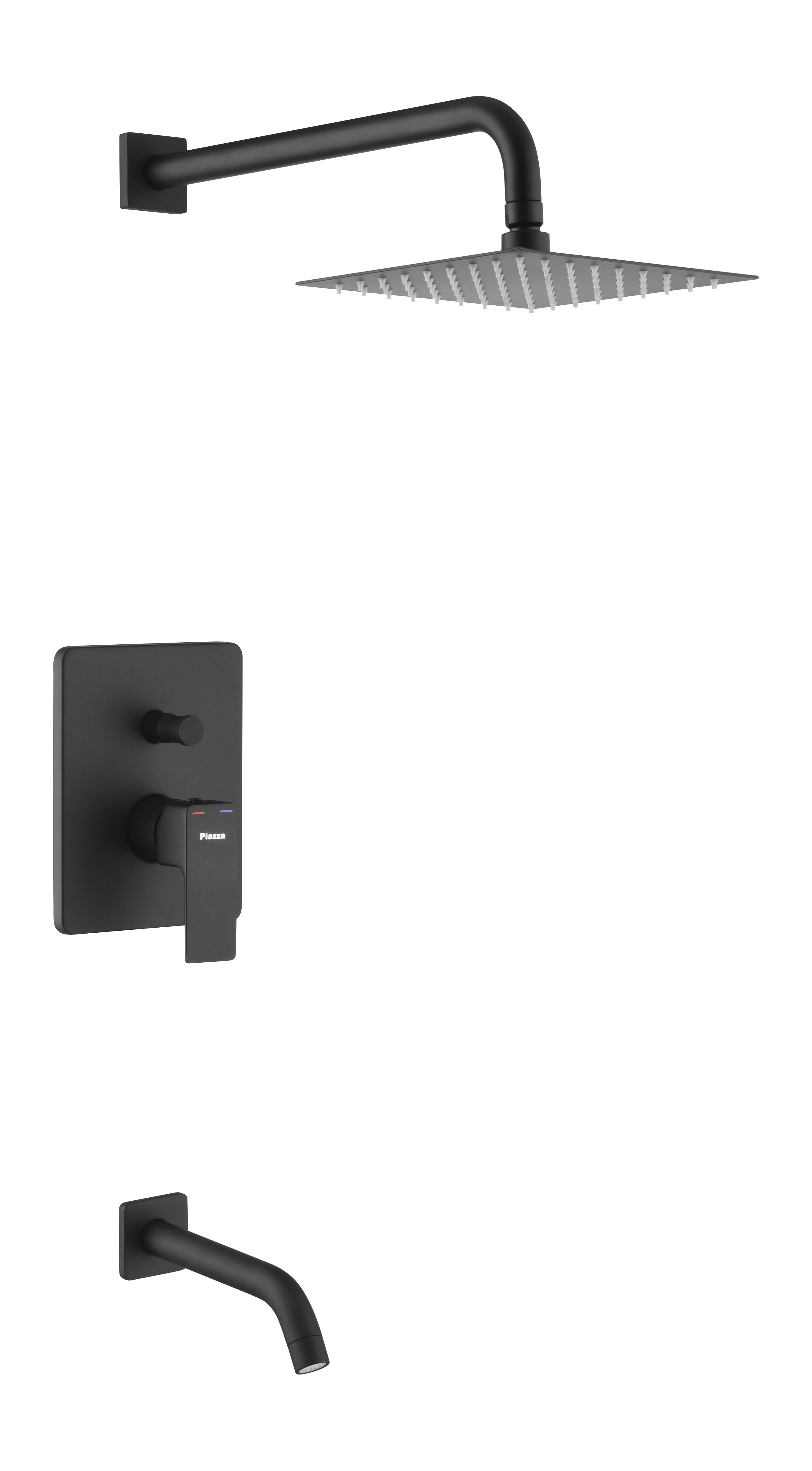ARQ BAÑERA DE EMBUTIR NEGRO C/TRANSFEREN