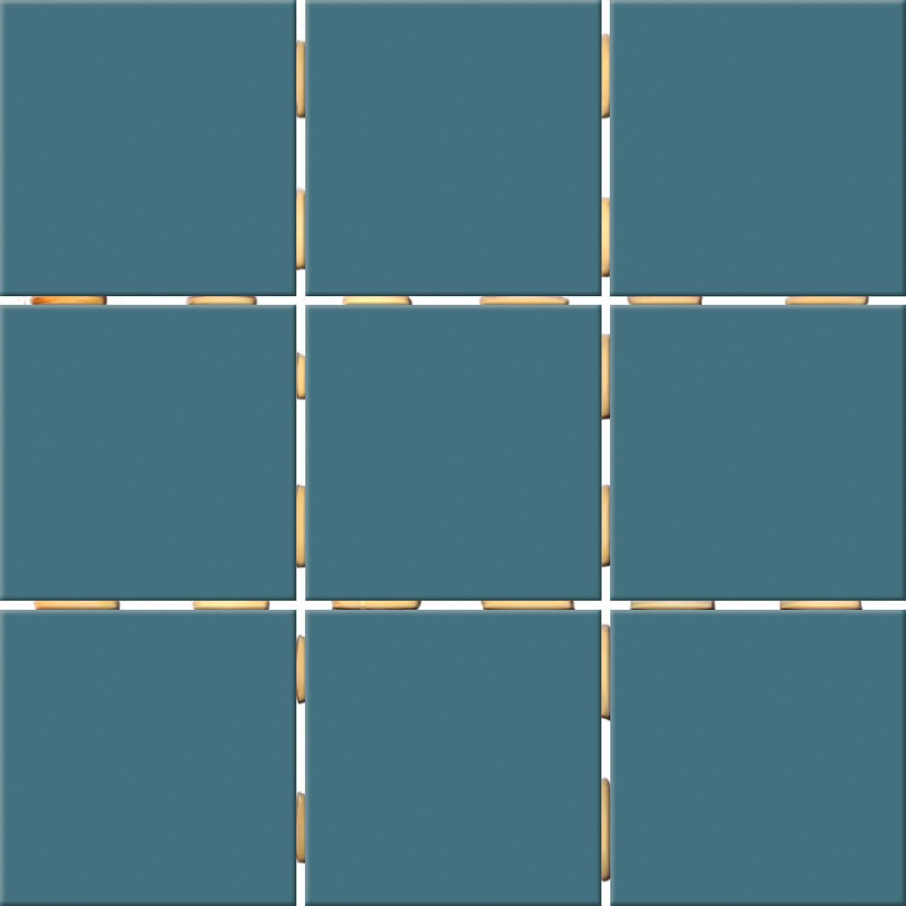 CERAMICA 10X10 AZUL TURQUESA BRILLO (1.80M2 X CAJA )