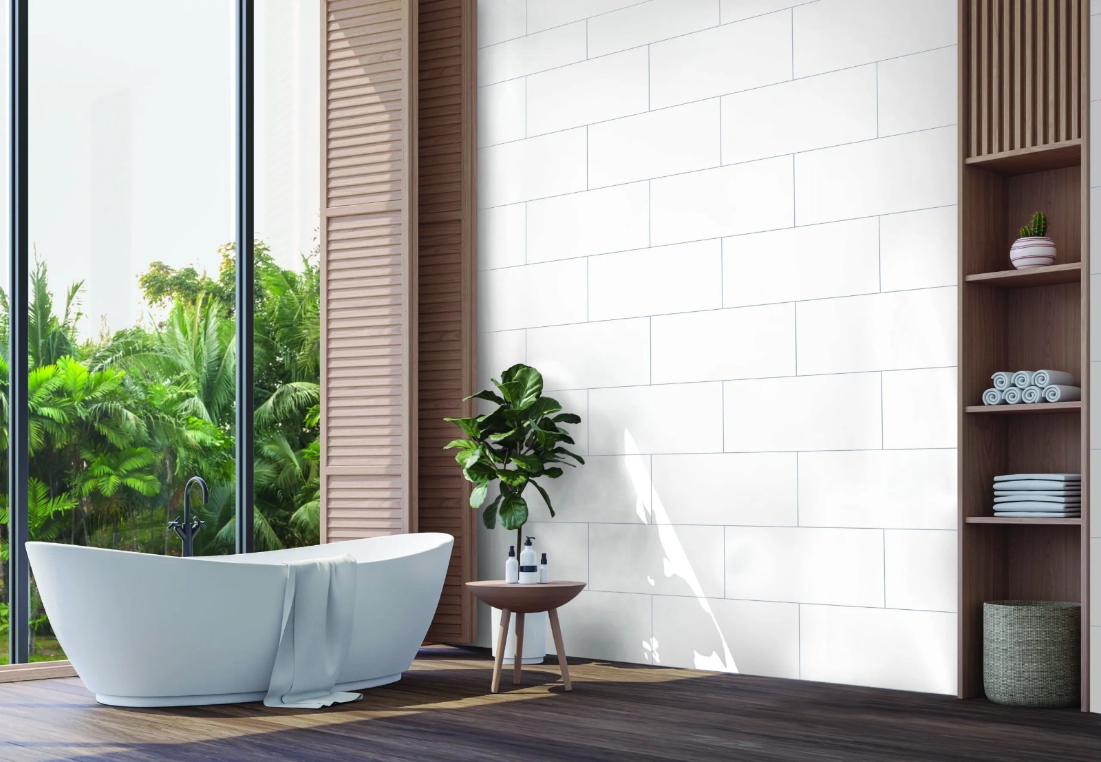 CERAMICA 30X58 DREAM WHITE RECT (2.06)(60)