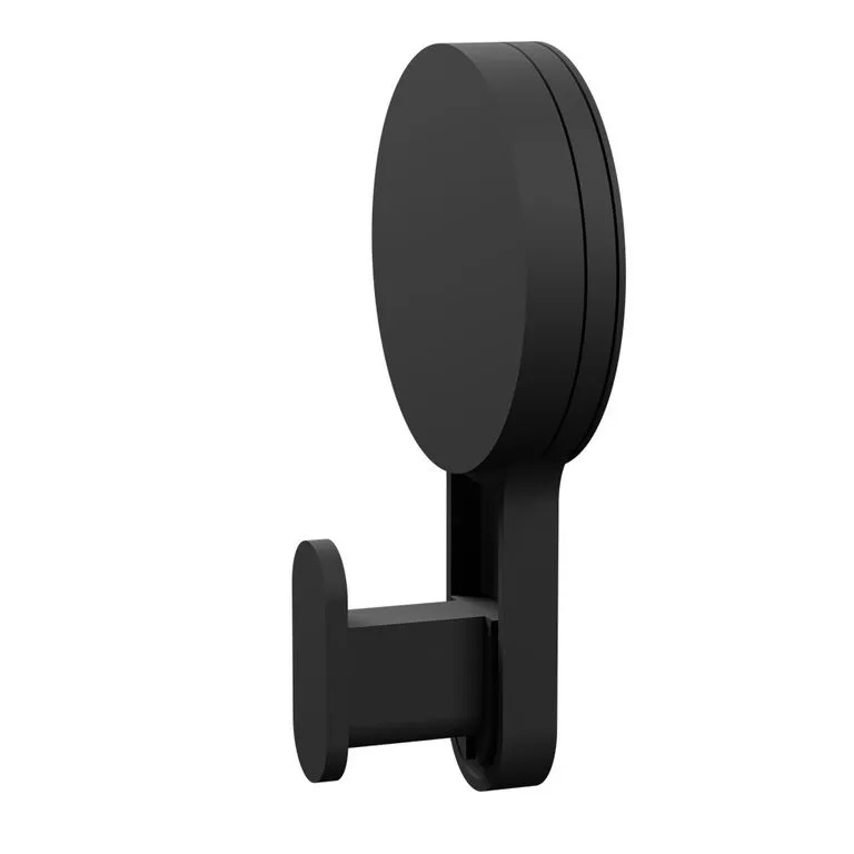 ACCESORIO AUTOADHESIVO PERCHA NEGRO