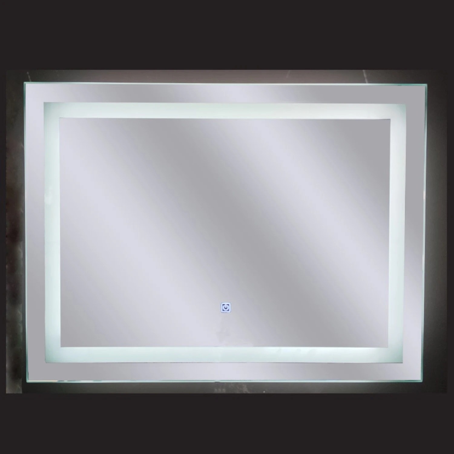 ESPEJO RECTANGULAR 0.50X0.70 LED FRENTE 5MM ANTIVAHO DOBLE TOUCH