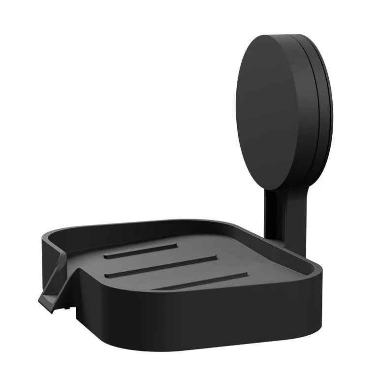 ACCESORIO AUTOADHESIVO JABONERA NEGRA