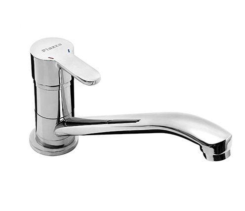 EMBLEM GRIFO COCINA MESADA BAJO CROMO