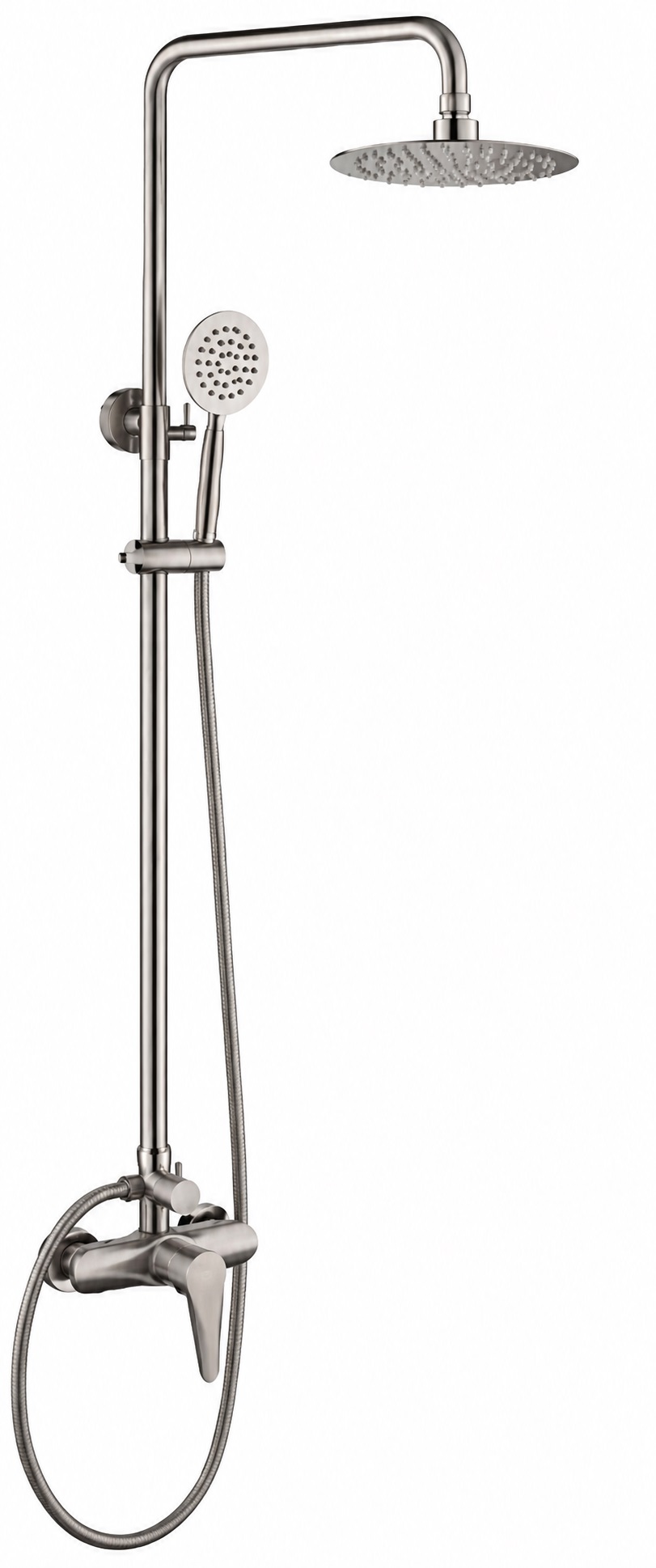 BARRAL EXTERIOR SATIN AC INOX C/GRIFERIA