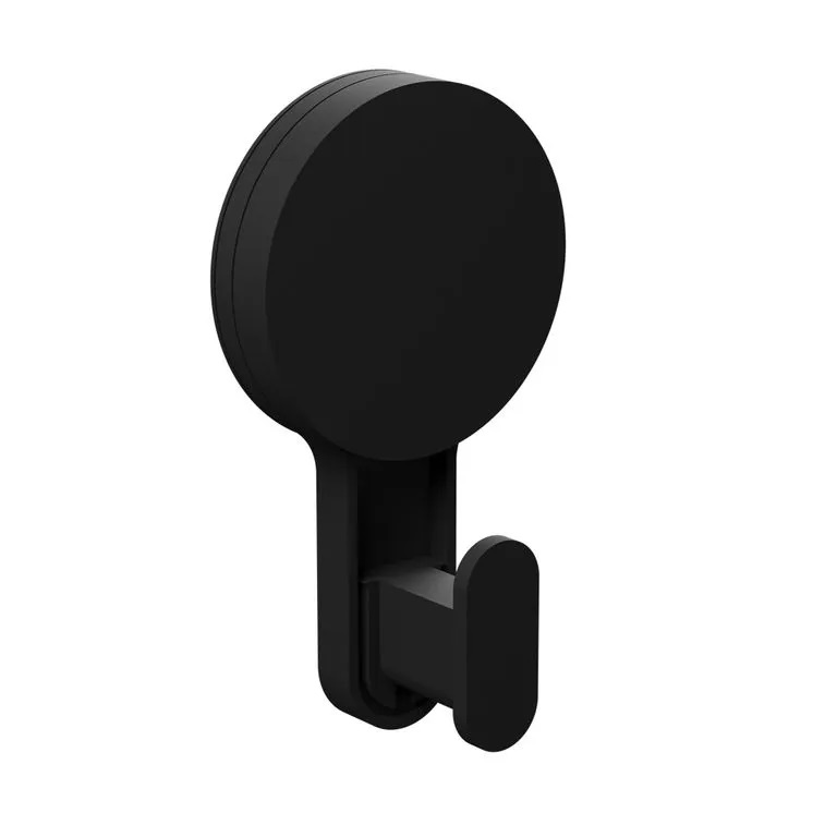 ACCESORIO AUTOADHESIVO PERCHA NEGRO