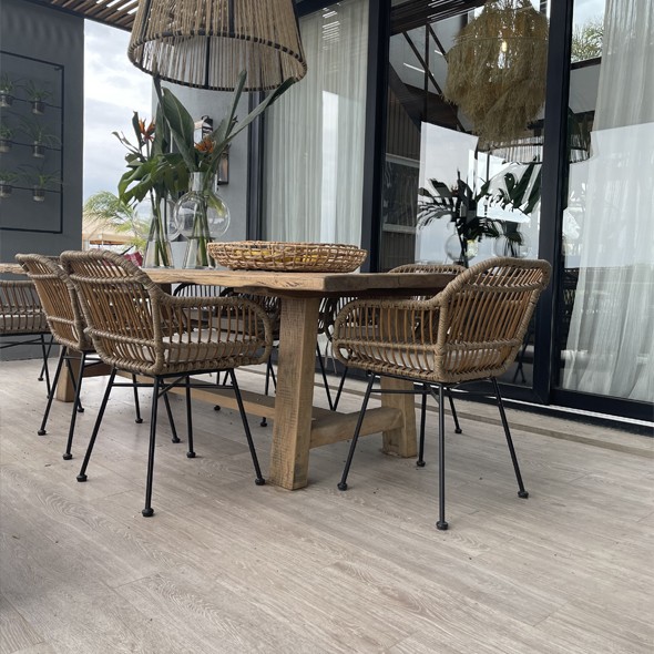 PORCELANATO 20X120 NORDIKA GREIGE ECO NAT (2.40 )