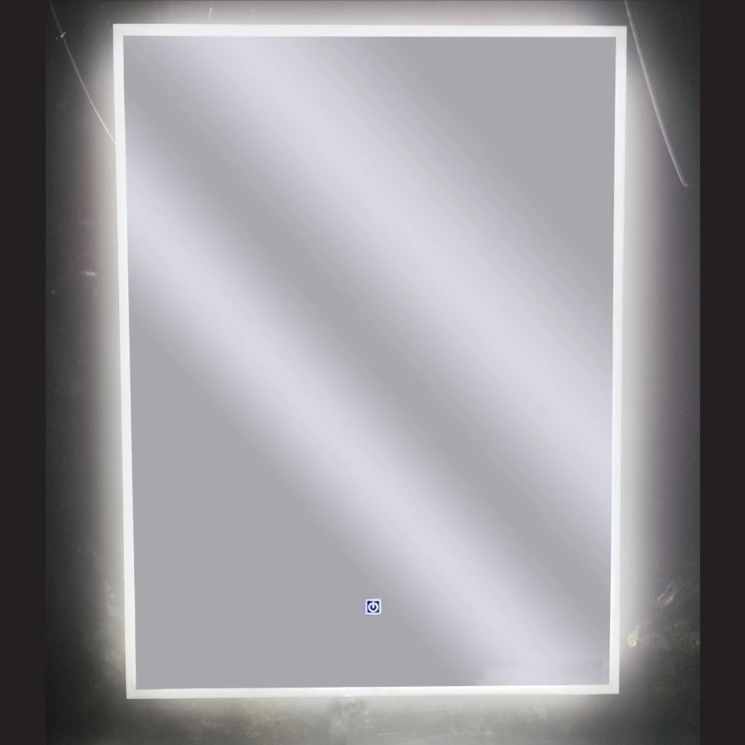 ESPEJO 0.60X0.80 LED ATRAS 5MM ANTIVAHO DOBLE TOUCH