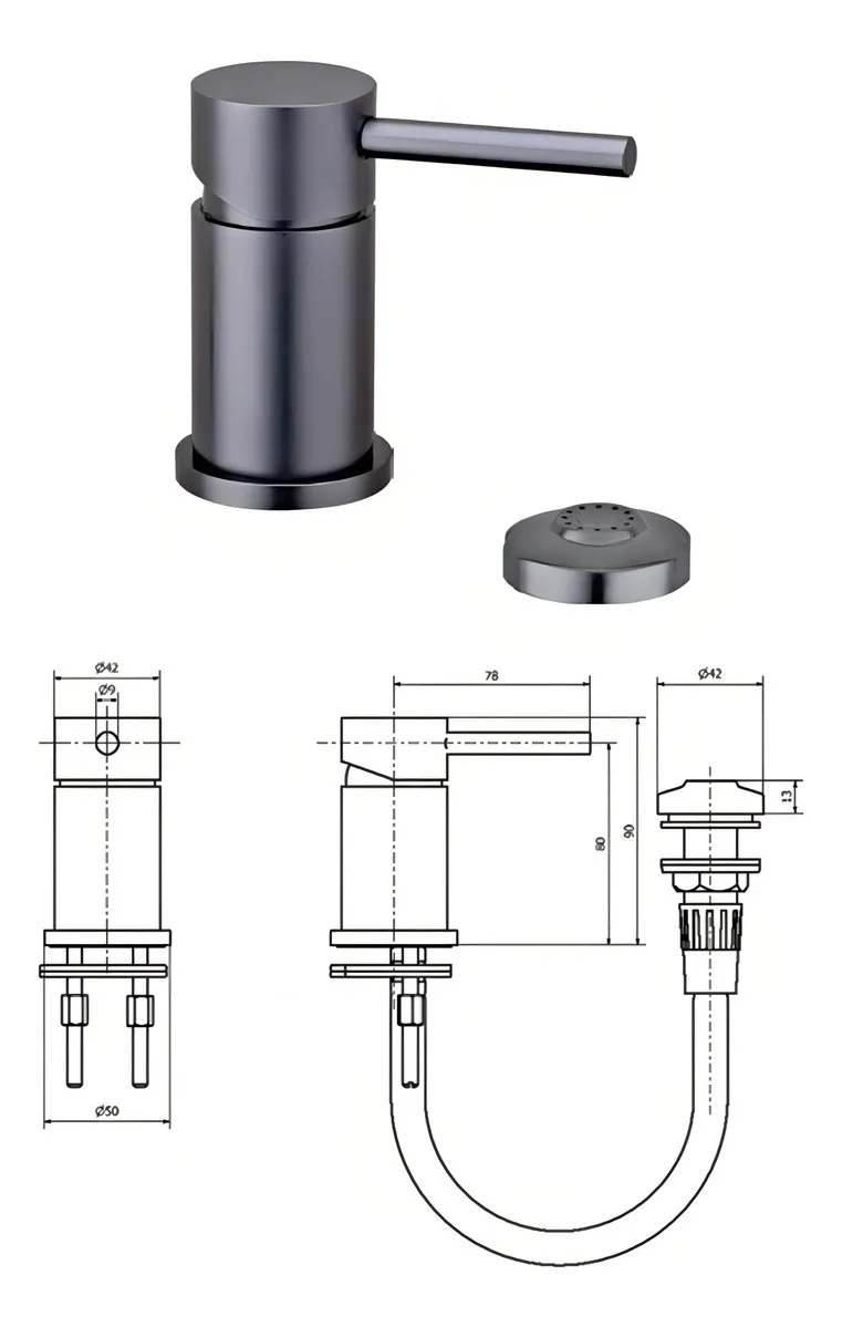 SENSUS BIDET CROMO